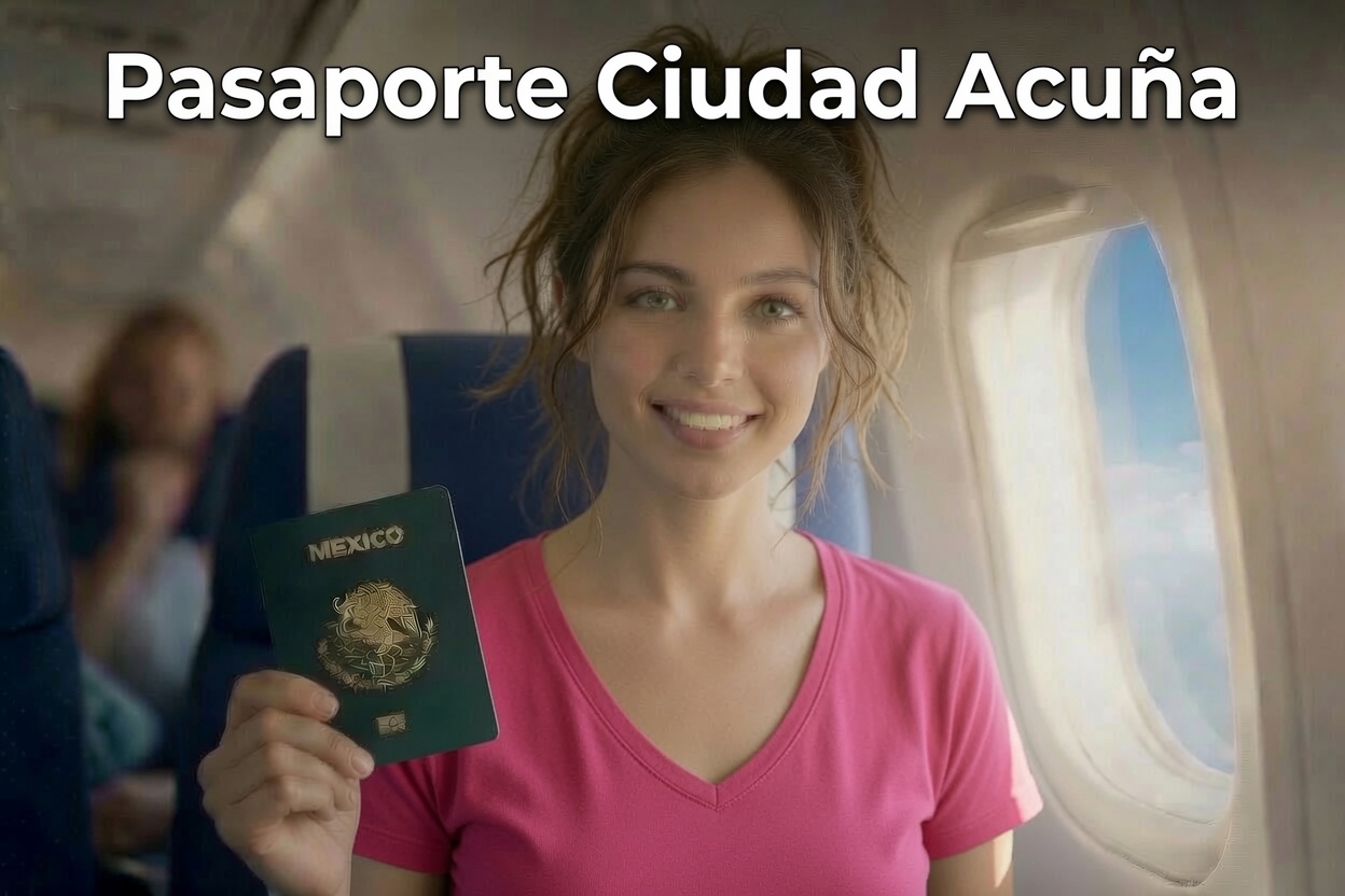 Citas de pasaporte en Ciudad Acuña, Coahuila