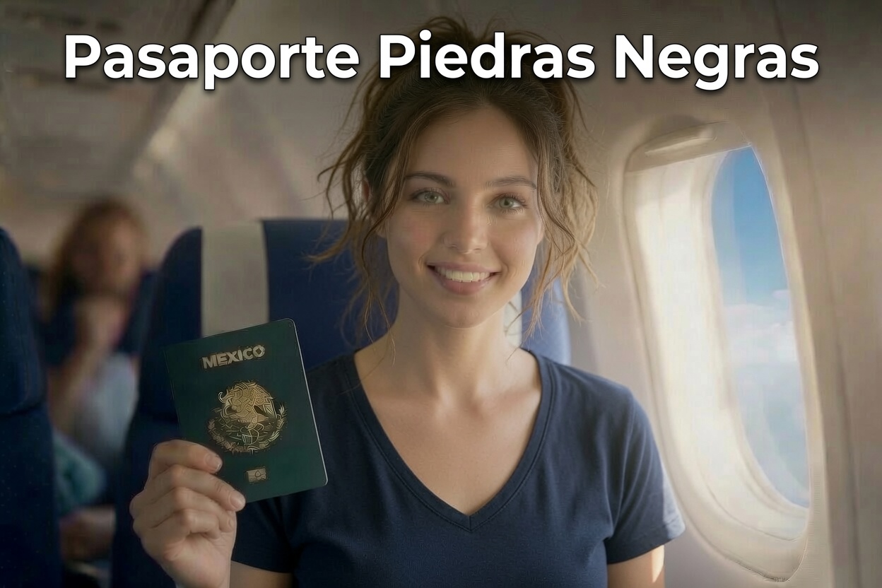Citas de pasaporte en Piedras Negras, Coahuila
