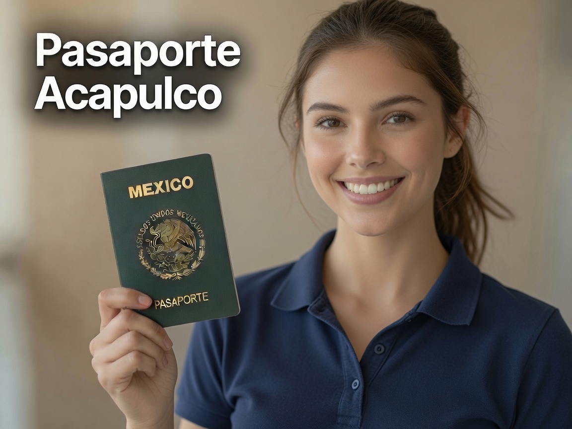 Citas de pasaporte en Acapulco, Guerrero