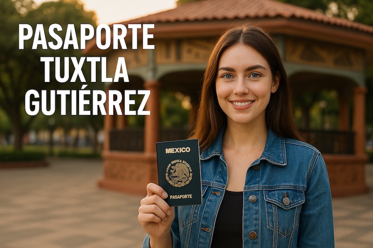 Citas de pasaporte en Tuxtla Gutiérrez, Chiapas